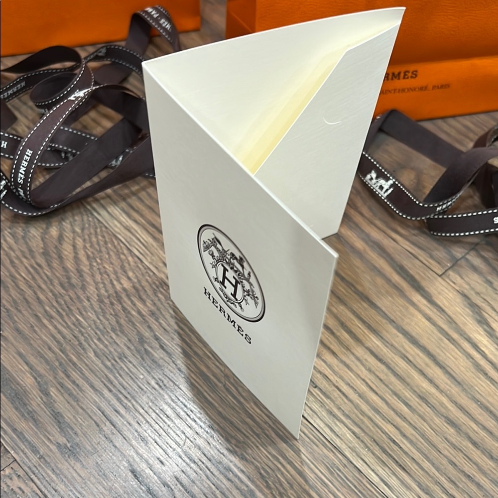 Hermès Orange Shopping Bags Set - Picture 5 of 15